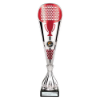 Eclectic Trophy Silver & Red 345mm