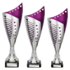 Nebula Trophy Silver & Purple