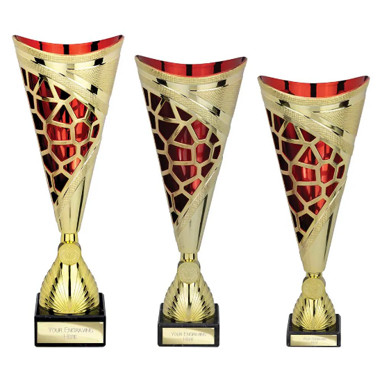 Vivid Trophy Gold & Red
