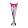 Garrison Plastic Laser Cut Cup Silver & Pink 315mm