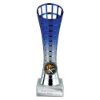 Leader Trophy Blue & Silver 185mm