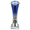 Leader Trophy Blue & Silver 225mm