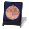 Iconic Golf Medal & Box Bronze 55mm