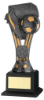 PEWTER/GOLD PLASTIC WEMBLEY FIG ON BASE (1in CEN) - 9.5in