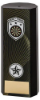 BLACK PLASTIC FILLED COLUMN DARTS (1in CEN) - 7in