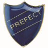 SCHOOL SHIELD BADGE (PREFECT) BLUE - 1.25in