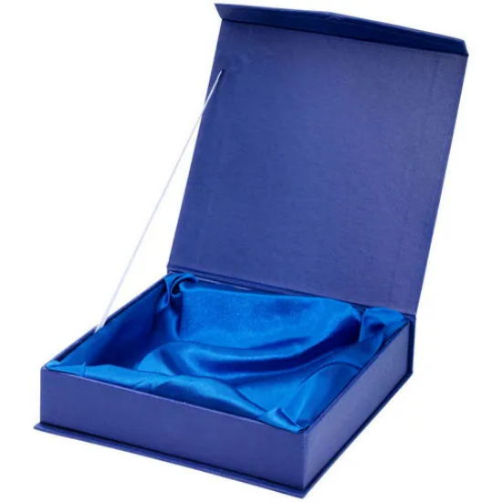 BLUE PRESENTATION BOX FOR SALVERS - 215 x 215 x 35mm (FITS 8in SALVER)