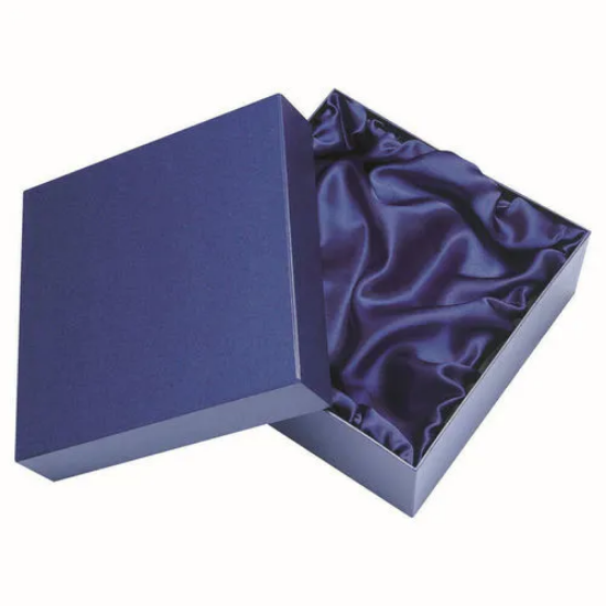 BLUE PRESENTATION BOX FITS 1 PINT TANKARD - 197 x 165 x 122mm