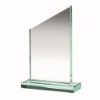 JADE GLASS PLAQUE (15mm THICK) - 7.5in