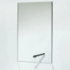 JADE GLASS RECTANGLE PLAQUE WITH METAL STAND (4mm THICK) - 7in
