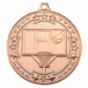 BASKETBALL TRI STAR MEDAL BRONZE - 2in