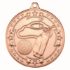 GOLF TRI STAR MEDAL BRONZE - 2in