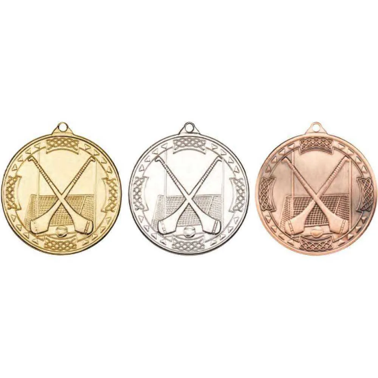 HURLING CELTIC MEDAL SILVER