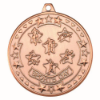 SPORTS DAY TRI STAR MEDAL BRONZE - 2in