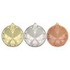 SQUASH TRI STAR MEDAL SILVER