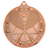 SQUASH TRI STAR MEDAL BRONZE - 2in