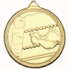 SWIMMING MULTI LINE MEDAL GOLD - 2in