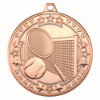 TENNIS TRI STAR MEDAL BRONZE - 2in