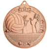 VOLLEYBALL TRI STAR MEDAL BRONZE - 2in