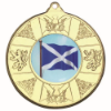 SCOTLAND MEDAL (1in CENTRE) GOLD - 2in