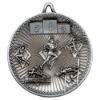 ATHLETICS DELUXE MEDAL ANTIQUE SILVER - 2.35in