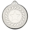 BLADE MEDAL (1in CENTRE) SILVER - 2in