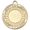 STARS AND LEAF MEDAL (1in CENTRE) GOLD - 2in
