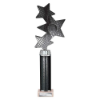 Trinity Star Multisport Tube Trophy Black & Silver 340mm