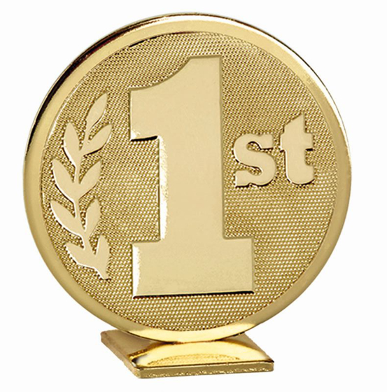 ***global 1st Place (gold ) (2 3/8 inch (60mm) Diameter)