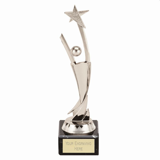 Aim For The Stars Silver (silver) (8 1/8 Inch (20.5cm))