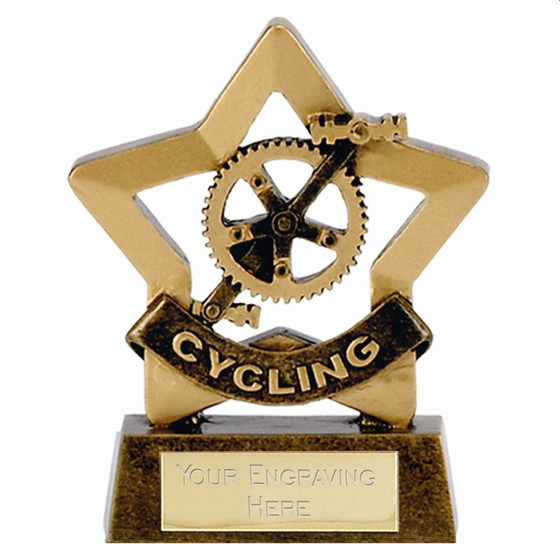 Mini Star Cycling (aggt) (3.25 Inch (8cm))