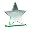 Jade Glass Star (10mm Thick) - 6.25in (159mm)