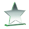 Jade Glass Star (10mm Thick) - 6.75in (171mm)