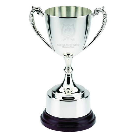 Silver Bright Plated Traditional Cup - 13in (330mm)