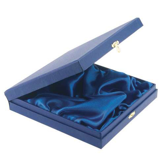 Blue Presentation Box For Salvers - Fits 10in Salver (275 X 275 X 35mm)