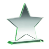 Jade Glass Star (10mm Thick) - 5.25in (133mm)