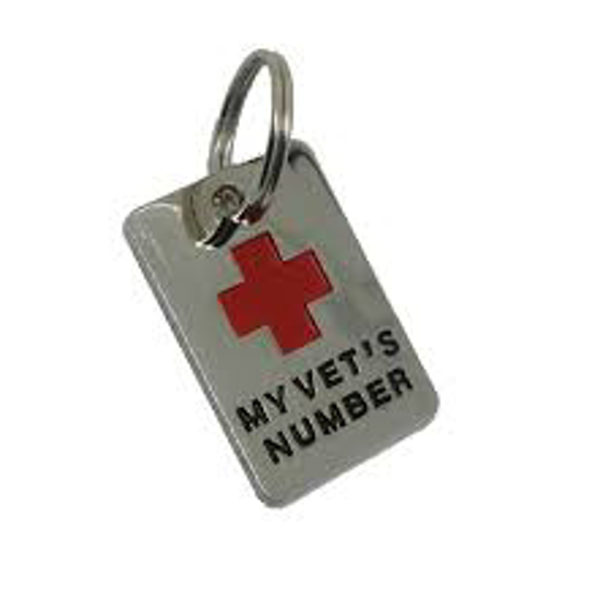 My Vets Number Pet Tag