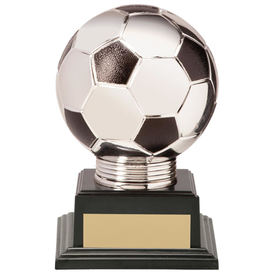 Valiant Legend Football Award Silver & Black 130mm