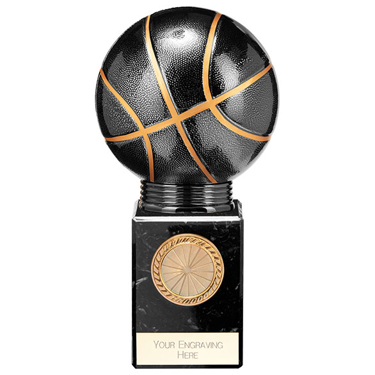 Basketball Awards Xplode Basketball Net and Ball Trophies 2 sizes FREE Engraving 