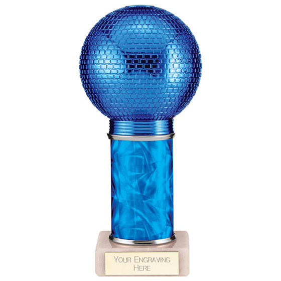 Disco Inferno Tube Trophy Blue 190mm