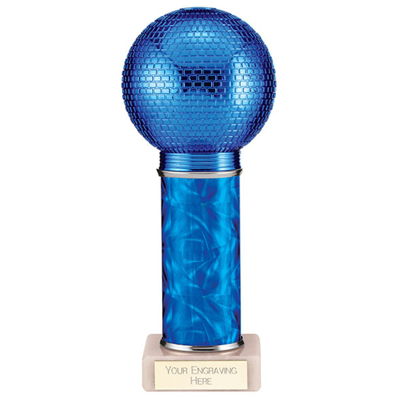 Disco Inferno Tube Trophy Blue 215mm