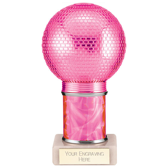 Disco Inferno Tube Trophy Pink 165mm