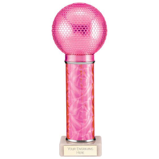 Disco Inferno Tube Trophy Pink 240mm