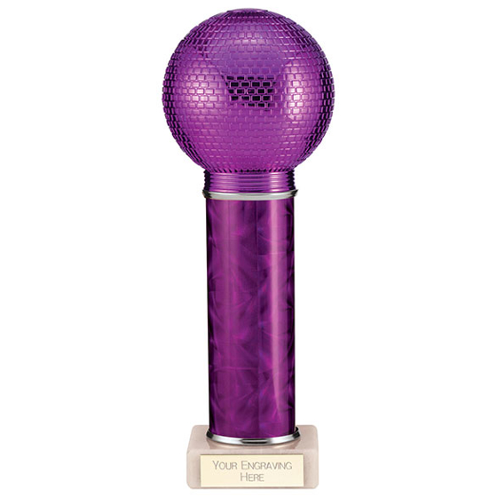 Disco Inferno Tube Trophy Purple 240mm