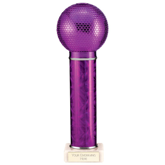 Disco Inferno Tube Trophy Purple 265mm