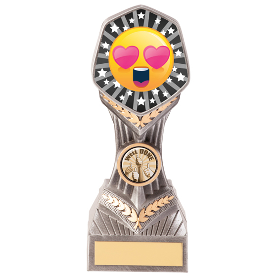 Falcon Emoji Love Heart eyes Award 190mm