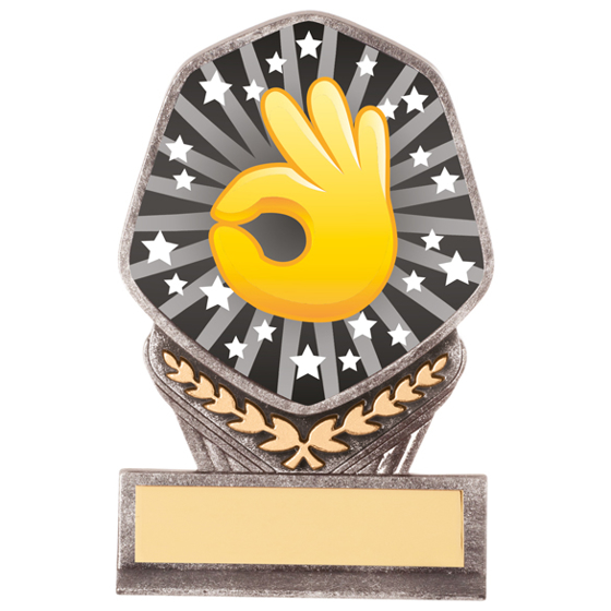 Falcon Emoji OK Hand Award 105mm