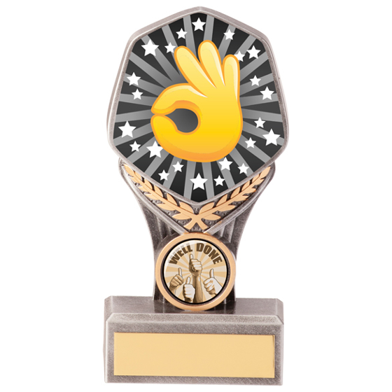 Falcon Emoji OK Hand Award 150mm