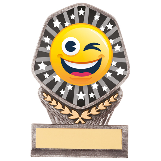 Falcon Emoji Winking Face Award 105mm