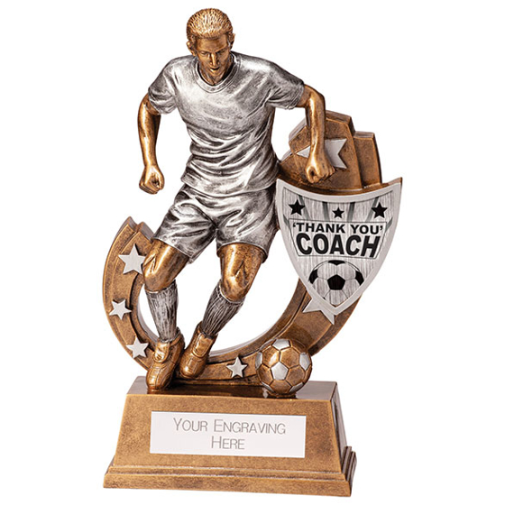 Galaxy Football Coach Thank You Award 245mm